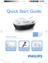 Philips AZD208/05 Quick start guide