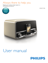 Philips ORD7100R/10 User manual