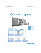 Philips MCB240/25 Quick start guide