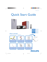 Philips MCD119/05 Quick start guide