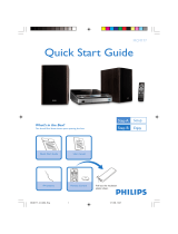 Philips MCM177/05 Quick start guide