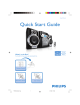 Philips FWM143/12 Quick start guide