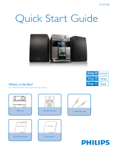 Philips DCB188/05 Quick start guide