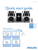 Philips FWM185/05 Quick start guide