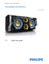 Philips Mini Speaker FWP1000 User manual