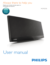 Philips MCM2250/12 User manual