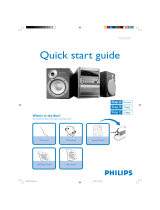 Philips MCM510/25 Quick start guide