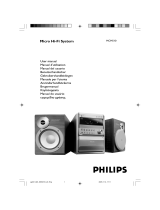 Philips MCM510/25 User manual