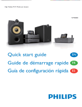Philips WMS8080/12 Quick start guide