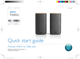Fidelio BTS7000/10 Quick start guide