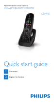 Philips CD4960B/12 Quick start guide