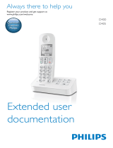 Philips D4052S User manual