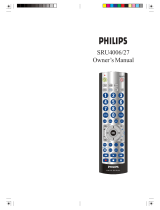 Philips SRU4006 User manual