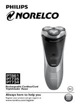 Norelco PT735/41 User manual