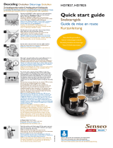 SENSEO® HD7827/52 Quick start guide