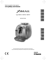 Saeco HD8743/15 Quick start guide