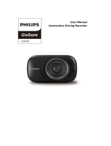 Philips Automotive Driving Recorder User manual