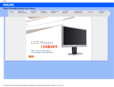 Philips 190BW9 User manual