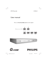 Philips DVDR615/69 User manual