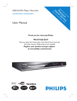 Philips DVDR3590H/51 User manual