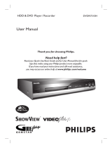 Philips DVDR7310H/97 User manual