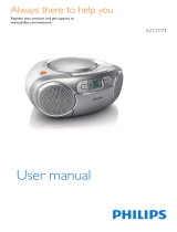 Philips AZ127/73 User manual
