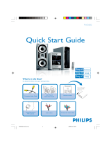 Philips FWD832/98 Quick start guide