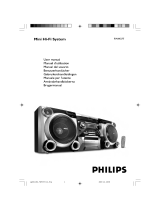 Philips FWM377/12 User manual