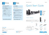 Philips HTR5205/98 Quick start guide