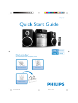 Philips MC147/98 Quick start guide
