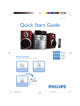 Philips MCM149/98 Quick start guide