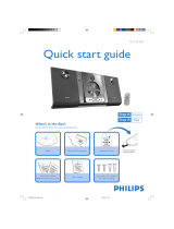Philips MCM240B/98 Quick start guide