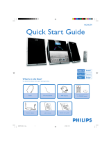 Philips MCM279/12 Quick start guide