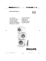 Philips MCM108B/12 User manual