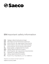 Saeco SM5479/10 User manual