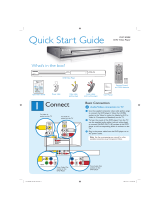 Philips DVP3020K/55 Quick start guide