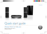 Philips HTB7255D/98 Quick start guide