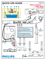 Philips LX8500W/69 Quick start guide