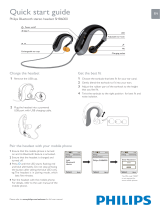 Philips SHB6000 Quick start guide