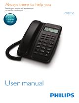 Philips CRD150B/90 User manual