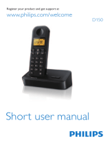 Philips D1502B/90 User manual