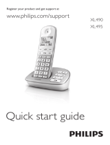 Philips XL490 Quick start guide