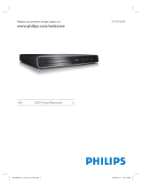 Philips DVDR3600/75 User manual