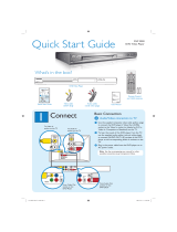 Philips DVP 3020 Quick start guide