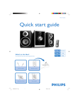 Philips MCM285/79 Quick start guide