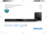 Philips HTL2160/79 Quick start guide