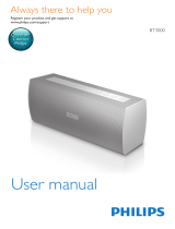 Philips BT3000W/98 User manual
