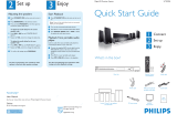 Philips HTR5204/12 Quick start guide