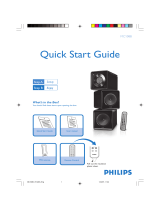 Philips MC108B/79 Quick start guide