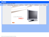 Philips 190C7FS/00 User manual